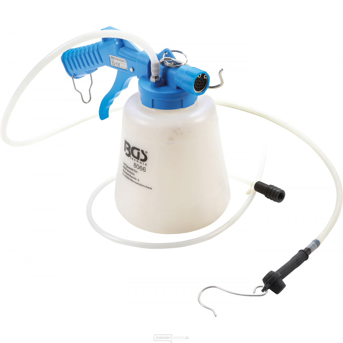 Pneumatický odvzdušňovací prípravok bŕzd, BGS 8066 Pneumatický odvzdušňovací prípravok bŕzd, BGS 8066 gallery main image