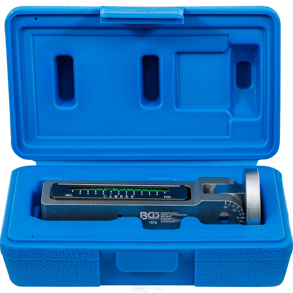 Magnetický prípravok na nastavenie odklonu kolesa | s dvojitým nastavením BGS 1519