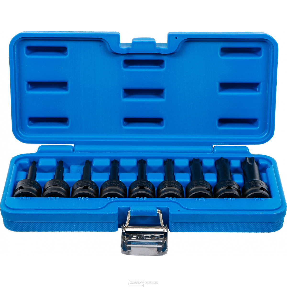 Súprava silových nástrčných hlavíc | 12,5 mm (1/2") | T-profil (pre Torx) T20 - T70 | 9dielna BGS 5480