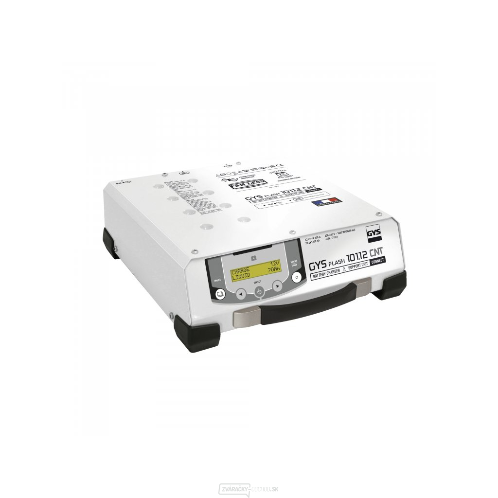 Multifunkčná nabíjačka autobatérií GYS GYSFLASH 101.12 CNT (5 m káblov)