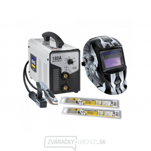 Zvárací stroj GYS PROGYS 180A s LCD MASTER 9/13 G IRON kuklou a príslušenstvom Zvárací stroj GYS PROGYS 180A s LCD MASTER 9/13 G IRON kuklou a príslušenstvom gallery main image