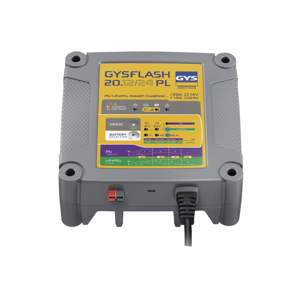Nabíjačka autobatérií GYS GYSFLASH 20.12/ 24 PL