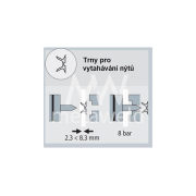 Matrica na vyťahovanie nitov GYS E12, priemer 5 mm Náhľad