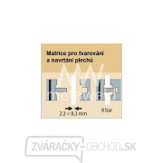 Lis na vŕtanie a tvarovanie plechu GYS D5, priemer 8 mm Náhľad