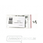 Hliníkové skrutky s horčíkom GYS M4 12mm - 1000ks gallery main image