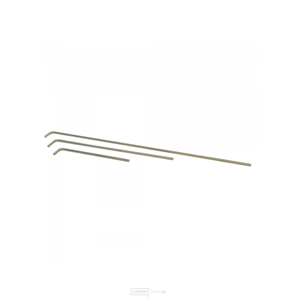 Tri výsuvné tyče GYS 150-300-500 mm