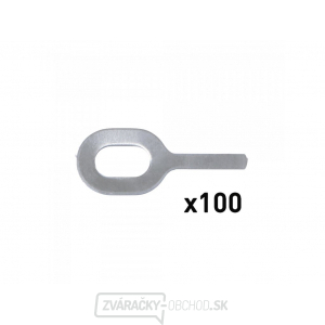 Rovné hliníkové výsuvné oká GYS AlMgSi 1 mm pre ARC PULL - 100ks Rovné hliníkové výsuvné oká GYS AlMgSi 1 mm pre ARC PULL - 100ks gallery main image