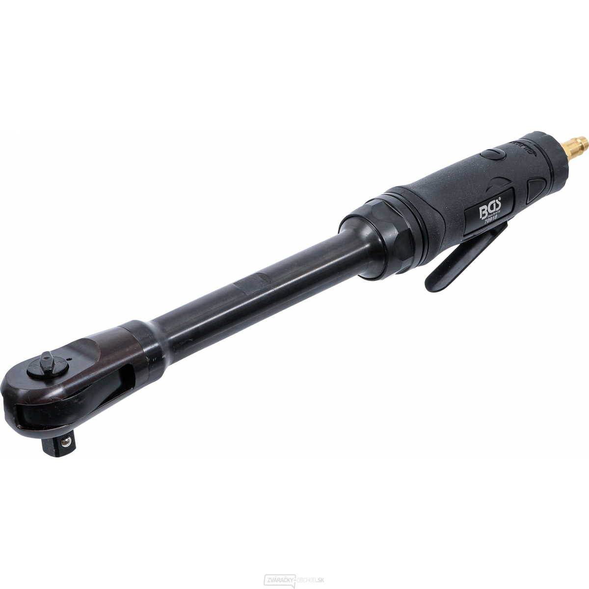 Pneumatický račňový skrutkovač | 12,5 mm (1/2") | 95 Nm | extra dlhé, BGS 70918