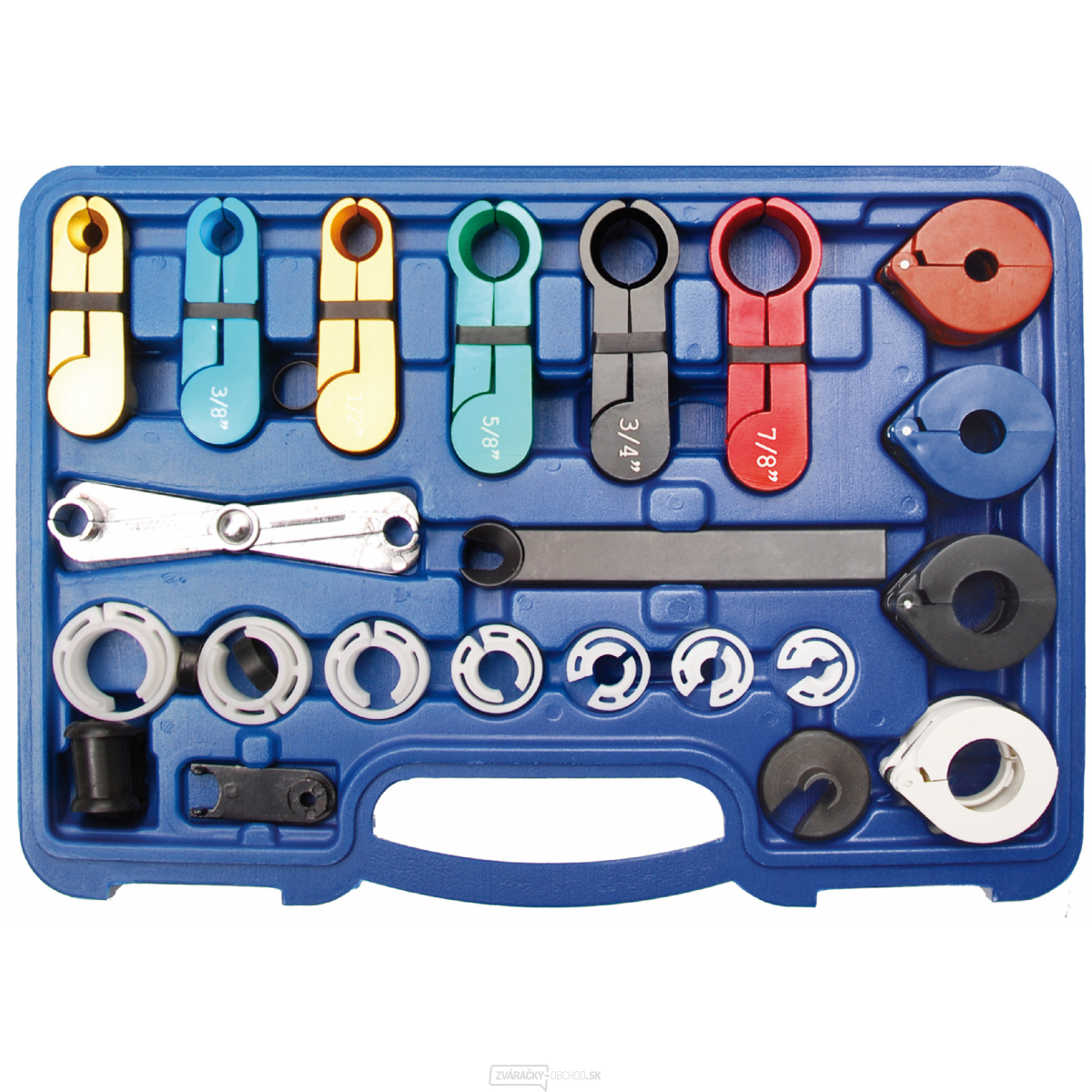 Súprava na demontáž potrubných spojok | 22dielna, BGS 8036