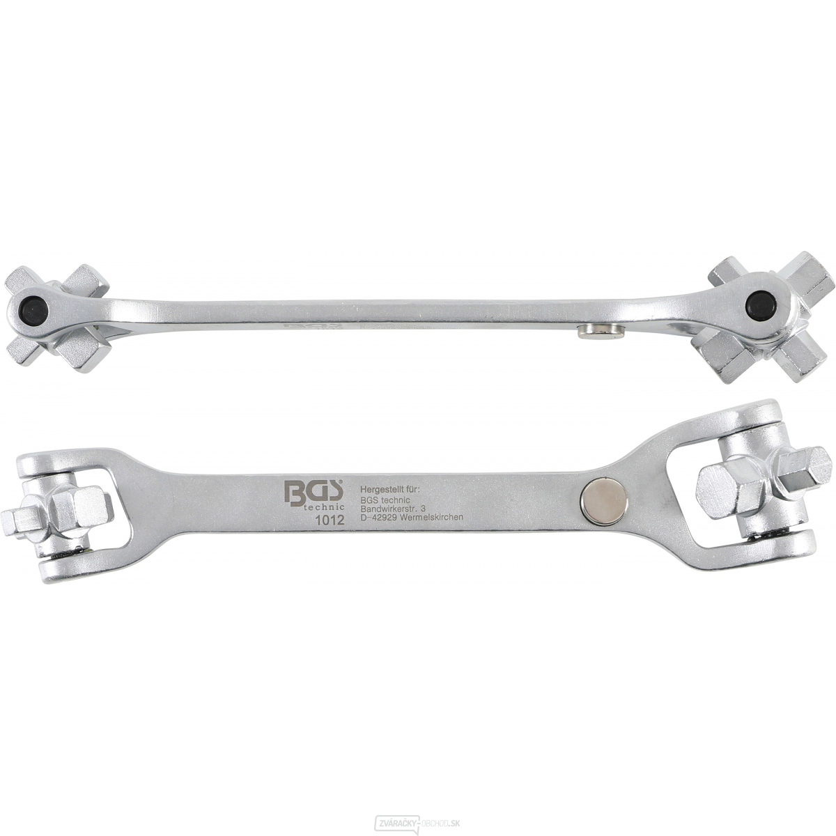 Špeciálny kľúč na olejové vane"8 V 1", BGS 1012