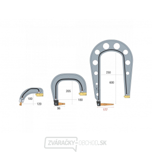 Sada 3 izolovaných ramien typu G - G2 G3 G5 Sada 3 izolovaných ramien typu G - G2 G3 G5 gallery main image