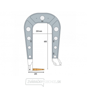 Náhradné rameno pre bodovacie kliešte VAS GYS typ C9 - izolované Náhradné rameno pre bodovacie kliešte VAS GYS typ C9 - izolované gallery main image