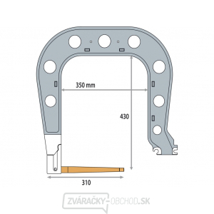 Náhradné rameno pre bodovacie kliešte VAS GYS typ C7 - izolované Náhradné rameno pre bodovacie kliešte VAS GYS typ C7 - izolované gallery main image