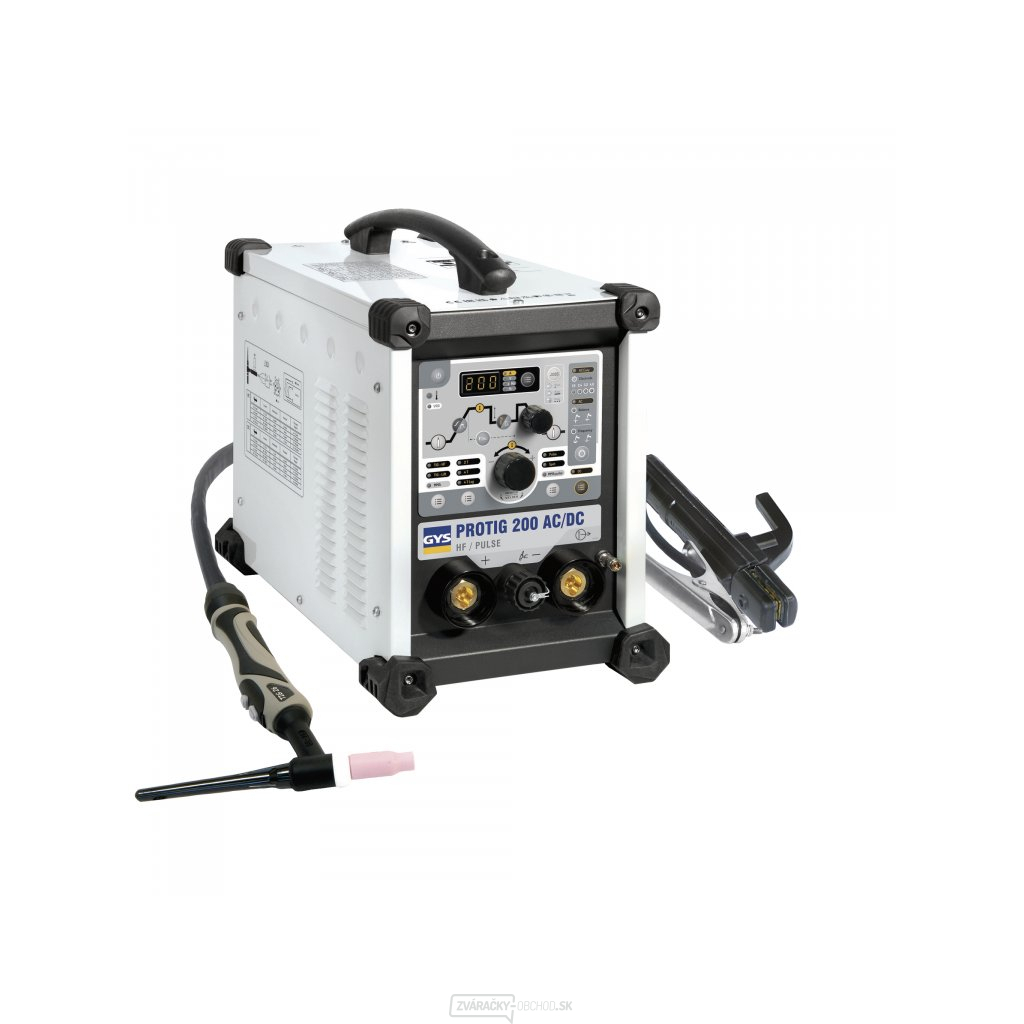 Zvárací stroj GYS PROTIG 200 AC/DC - S príslušenstvom (TIG26DB-4m)