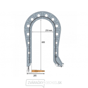 Náhradné rameno pre bodovacie kliešte GYS typ C14 - izolované Náhradné rameno pre bodovacie kliešte GYS typ C14 - izolované gallery main image