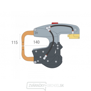 Náhradné rameno pre bodovacie kliešte GYS G9 - izolované s ramenami X1 Náhradné rameno pre bodovacie kliešte GYS G9 - izolované s ramenami X1 gallery main image