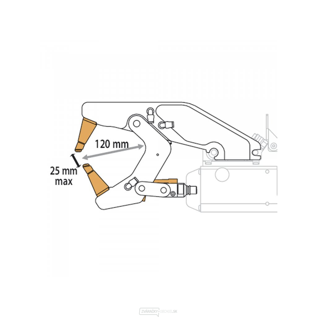 Náhradné rameno pre bodovacie kliešte VAS GYS typ C11