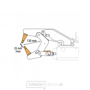 Náhradné rameno pre bodovacie kliešte VAS GYS typ C11 Náhradné rameno pre bodovacie kliešte VAS GYS typ C11 gallery main image