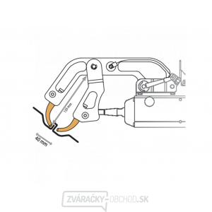Náhradné rameno pre bodovacie kliešte VAS GYS typ C10 Náhradné rameno pre bodovacie kliešte VAS GYS typ C10 gallery main image