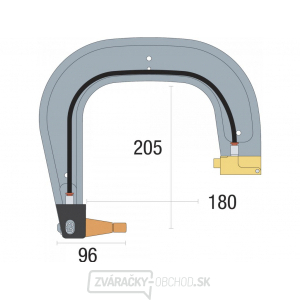 Náhradné rameno pre bodovacie kliešte GYS G3 - izolované Náhradné rameno pre bodovacie kliešte GYS G3 - izolované gallery main image