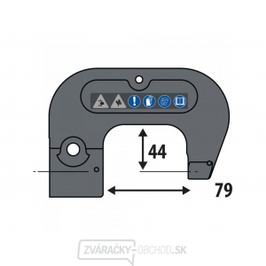Rameno HR110 GYS pre GYSPRESS 8T/10T Rameno HR110 GYS pre GYSPRESS 8T/10T gallery main image