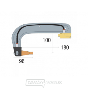 Náhradné rameno pre bodovacie kliešte GYS G1 - izolované Náhradné rameno pre bodovacie kliešte GYS G1 - izolované gallery main image