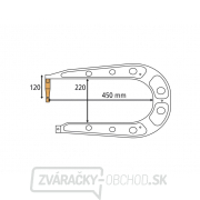 Náhradné rameno pre pneumatické bodovacie kliešte GYS typ RC3 Náhradné rameno pre pneumatické bodovacie kliešte GYS typ RC3 gallery main image