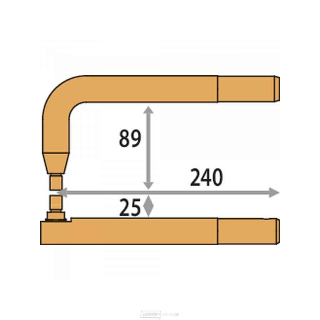 Náhradné ramená pre bodovacie kliešte GYS X6