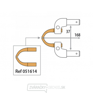 Náhradné ramená pre bodovacie kliešte GYS X11 Náhradné ramená pre bodovacie kliešte GYS X11 gallery main image