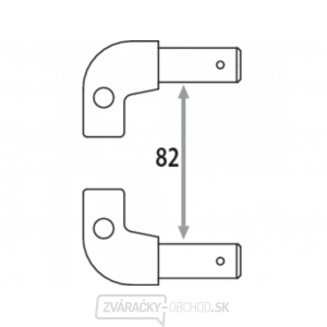 Náhradné rameno pre ručné bodovacie kliešte GYS PX5 Náhradné rameno pre ručné bodovacie kliešte GYS PX5 gallery main image