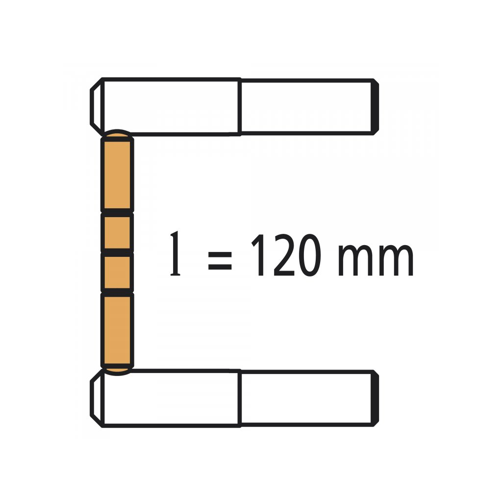 Náhradné rameno pre pneumatické bodovacie kliešte GYS typ RX1