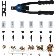 Súprava klieští na nitovacie matice | M3 - M10 | 68dielna, BGS 408 Súprava klieští na nitovacie matice | M3 - M10 | 68dielna, BGS 408 náhled