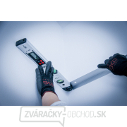 Digitálny LCD uhlomer s vodováhou | 450 mm, BGS 50440 náhled