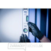 Digitálny LCD uhlomer s vodováhou | 450 mm, BGS 50440 náhled