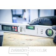 Digitálny LCD uhlomer s vodováhou | 450 mm, BGS 50440 náhled