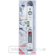 Digitálny LCD uhlomer s vodováhou | 450 mm, BGS 50440 náhled