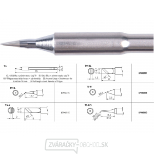 Hrot spájkovací, T9-IL