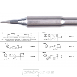 Hrot spájkovací, T9-IL Hrot spájkovací, T9-IL gallery main image