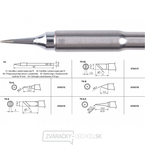 Hrot spájkovací, T9-ILS gallery main image