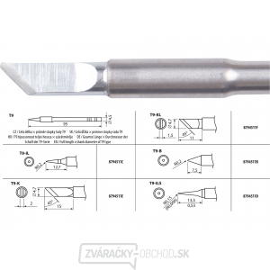 Hrot spájkovací, T9-K