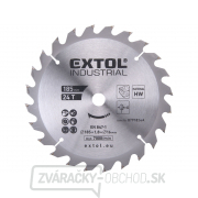 TLUSTŠÍ kotúč pílový s SK plátkami, 185x2, 1x16mm, 24T TLUSTŠÍ kotúč pílový s SK plátkami, 185x2, 1x16mm, 24T gallery main image