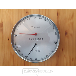 Saunový teplomer/vlhkomer LANITPLAST 16 cm LG2519