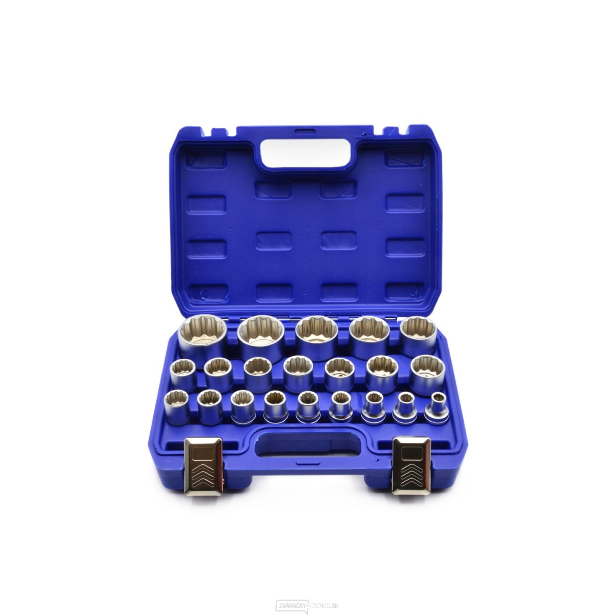 Nástrčné hlavice 8-36mm CRV 50BV30 - 21 ks