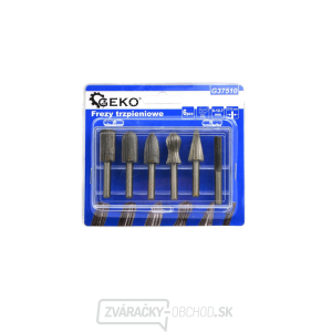 Stopkové frézy 6 kusov. 6-12,7 mm  Stopkové frézy 6 kusov. 6-12,7 mm  gallery main image