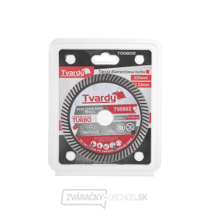 Turbo diamantový kotúč 125x10x22,23mm  Turbo diamantový kotúč 125x10x22,23mm  gallery main image