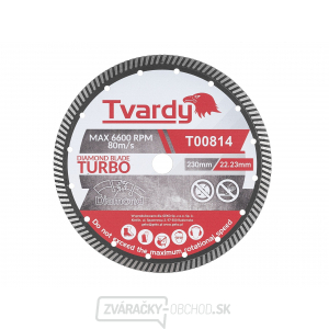 Turbo diamantový kotúč 230x10x22,23mm 
