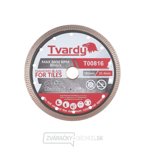 Diamantový kotúč na porcelán 180x10x25.4/22.23mm Diamantový kotúč na porcelán 180x10x25.4/22.23mm gallery main image