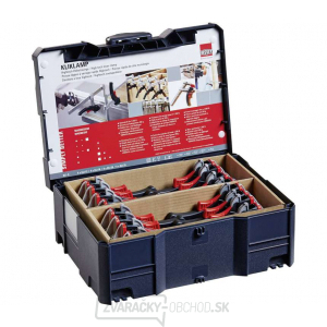 Ľahké svorky Bessey KliKlamp Systainer KLI-S (sada 16 kusov) Ľahké svorky Bessey KliKlamp Systainer KLI-S (sada 16 kusov) gallery main image