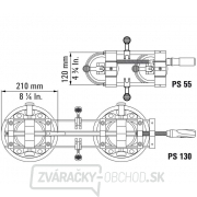 Svorka na dosky Bessey PS55 Náhľad