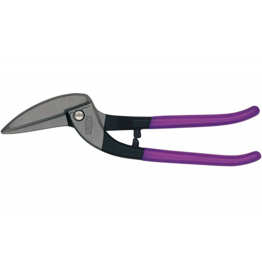 Vysoko výkonné zahnuté nožnice na plech Bessey Ideal D418-300 s čepeľami HSS